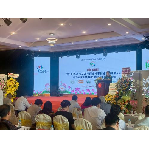 Hội Nghị Tổng Kết Hoạt Động Năm 2024 Và Triển Khai Phương Hướng Nhiệm Vụ Năm 2025 Của Hiệp Hội Du Lịch Đồng Bằng Sông Cửu Long